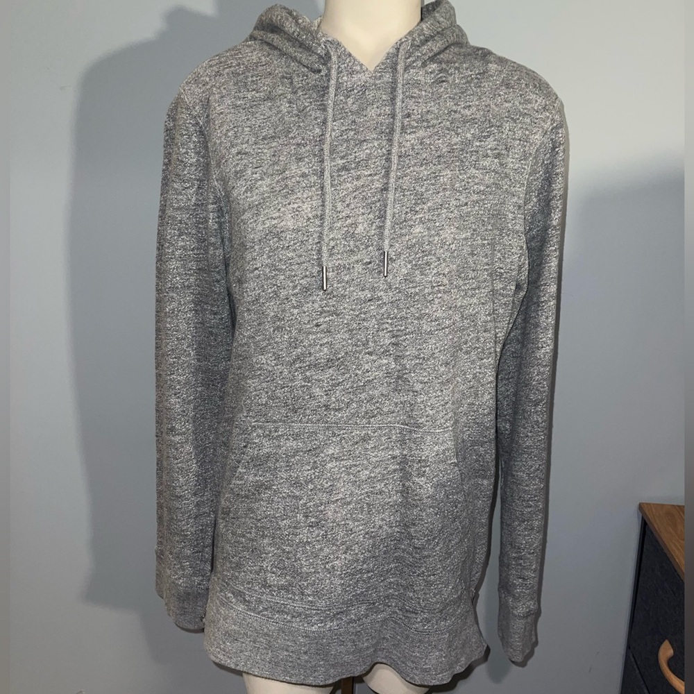 PacSun Gray Hoodie Sweatshirt top with size zippers woman’s small